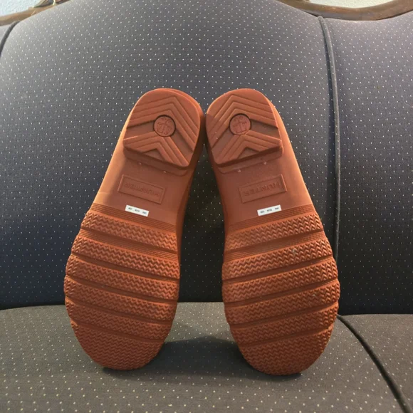 Hunter Women's Winter Rain Boots - Orange - Picture 2 of 3